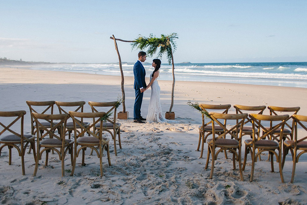 Beach Wedding Venue Kingscliff Nsw Australia Babalou